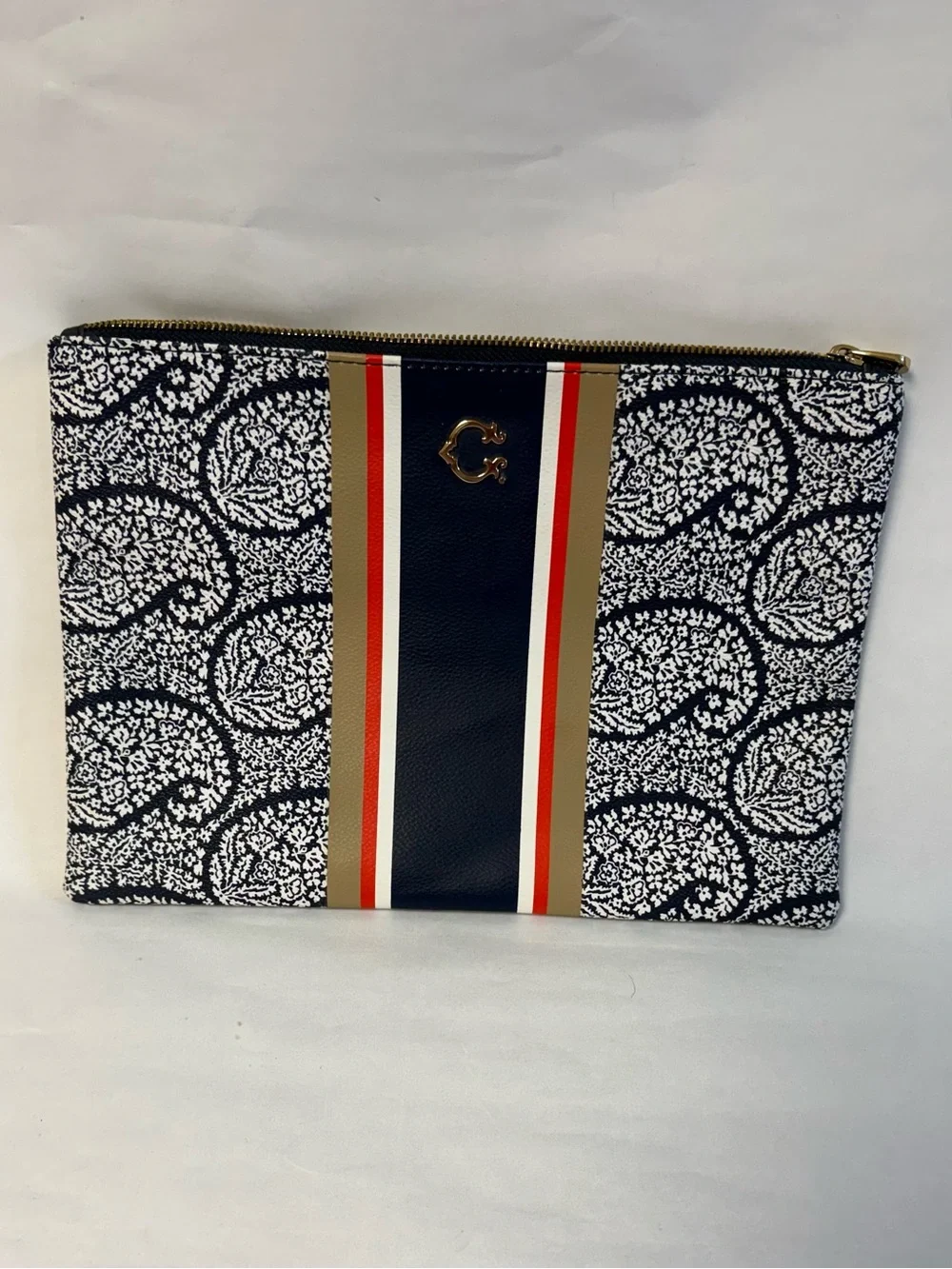 C. WONDER Paisley Cosmetics Bag MWO